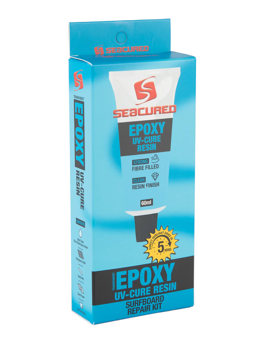 SeaCured Epoxy Resin UV-Cure Large Repair Kit 60ml
