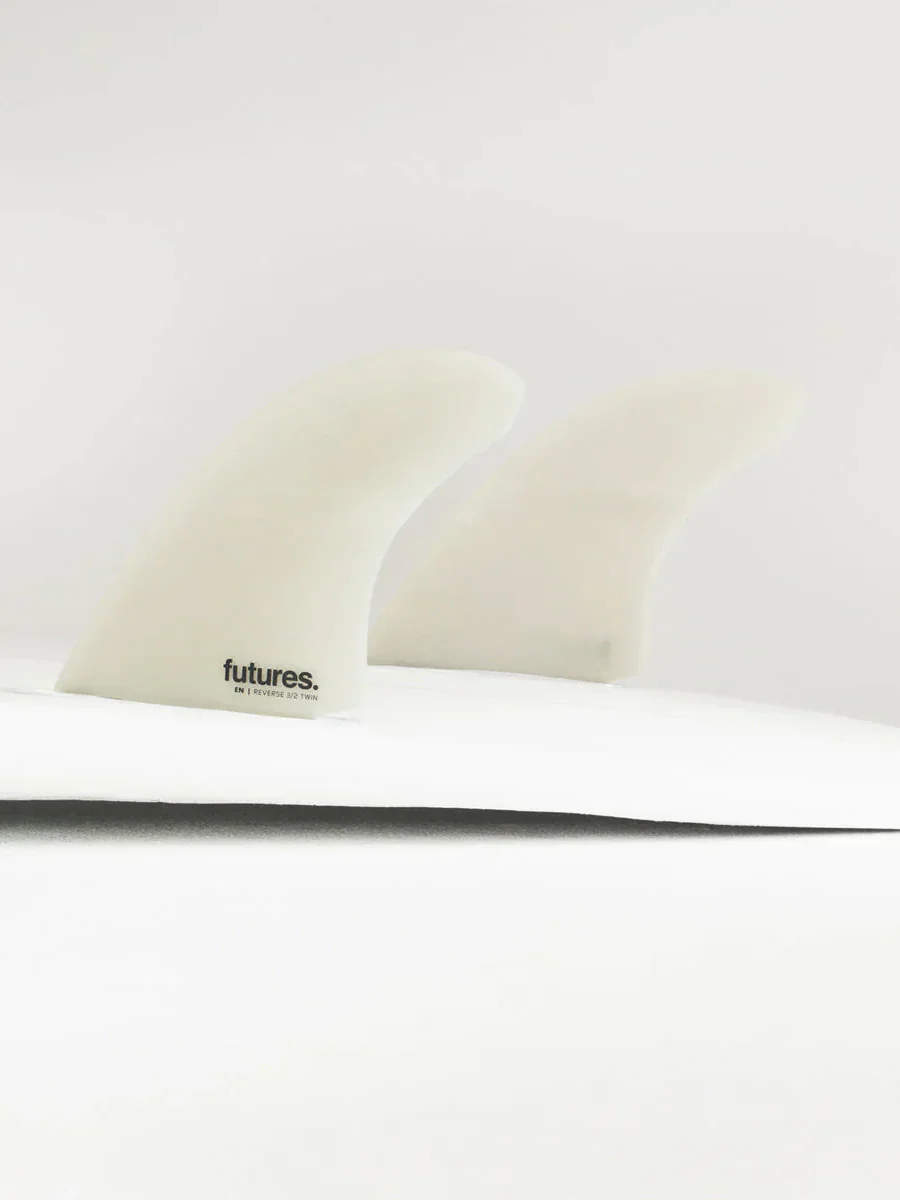Futures EN Reverse 3/2 Large Twin Fin Set - Grey - Image 2
