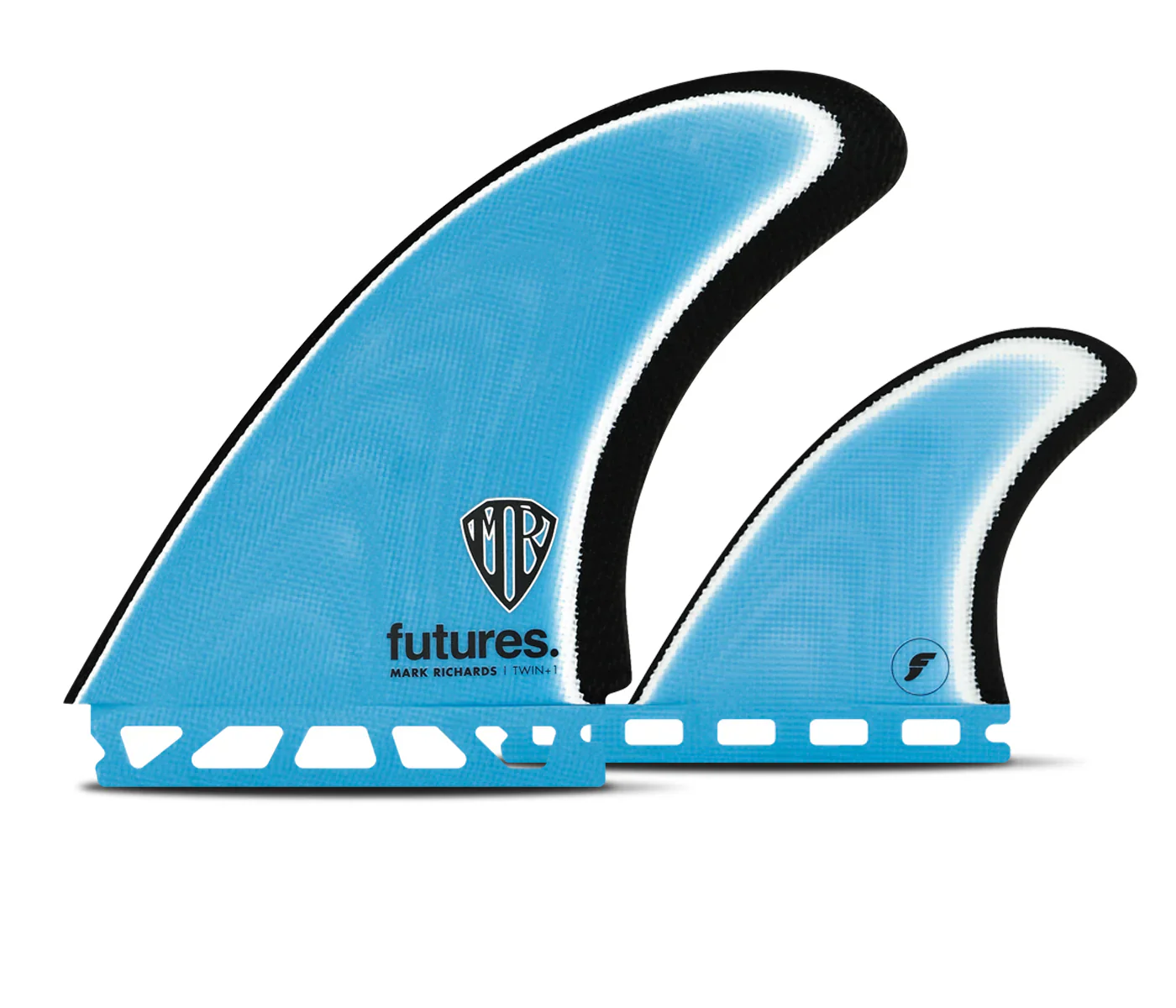 Mark Richards Fibreglass Twin +1 - Blue/White/Black - Image 4
