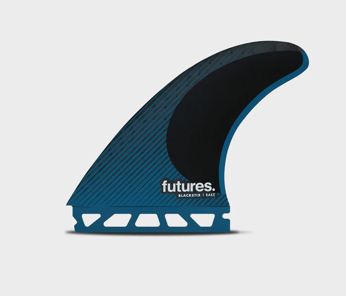 Futures R8 Blackstix Thruster Fin Set - Blue