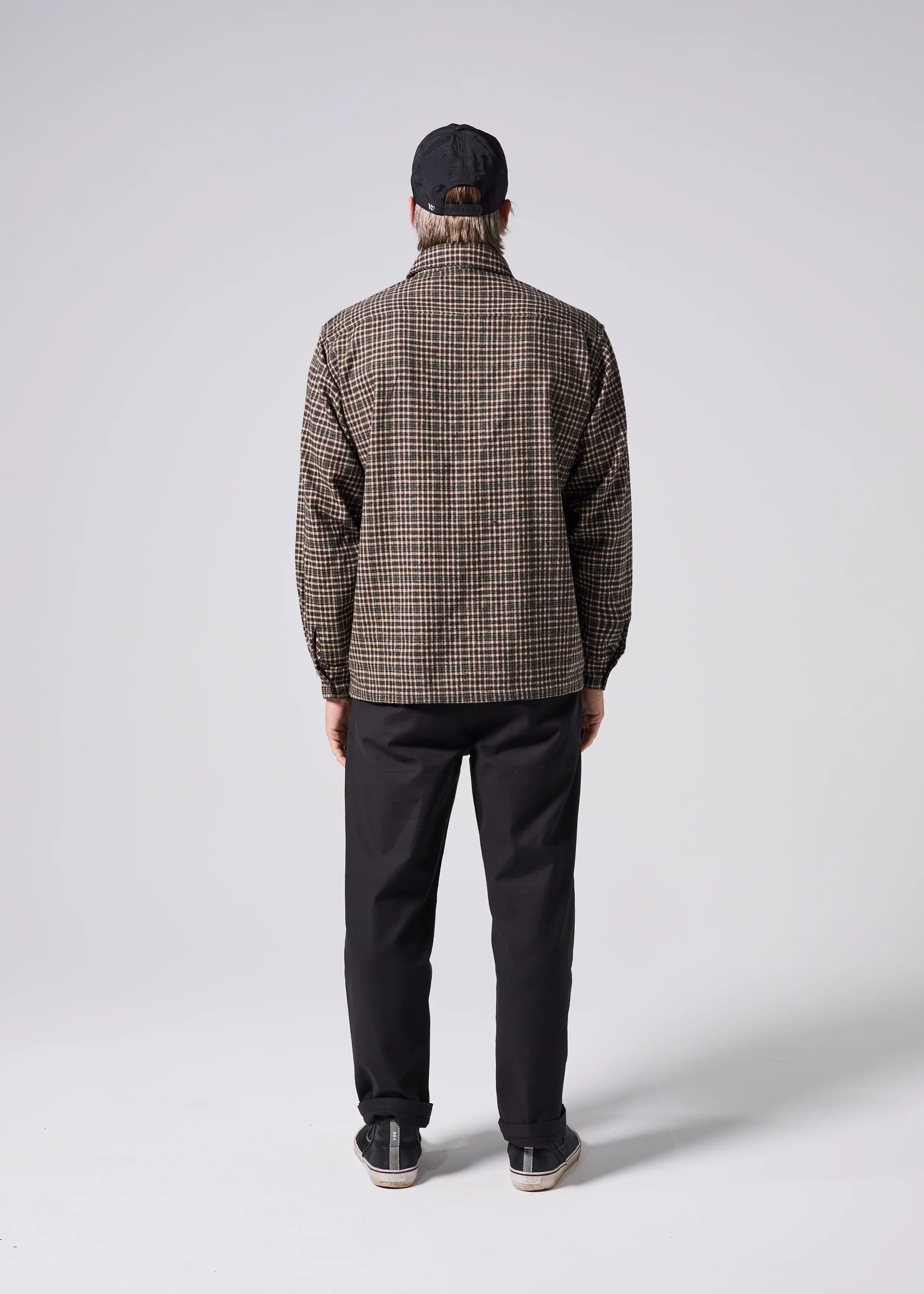 Rivvia Plaid Off Track Shirt - Brown - Image 4