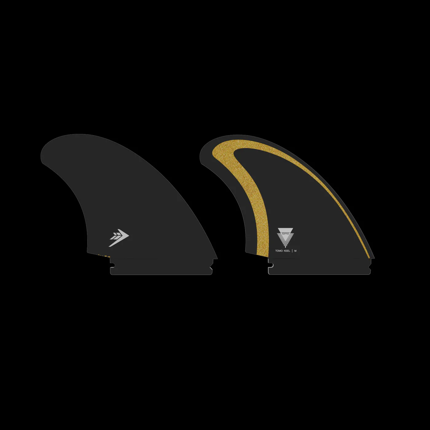 Firewire Tomo Max Keel Fin Set - Black